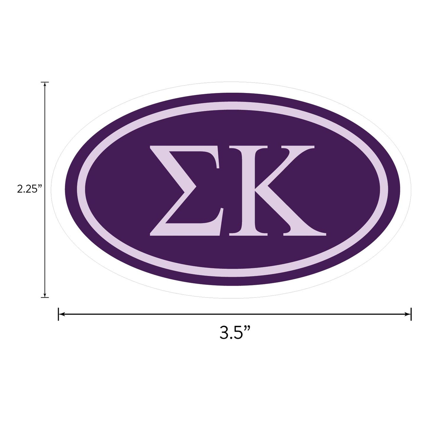 Sigma Kappa Sorority Sticker Sheet- Brand Focus