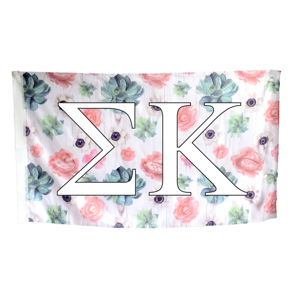 Sigma Kappa Succulent Flag