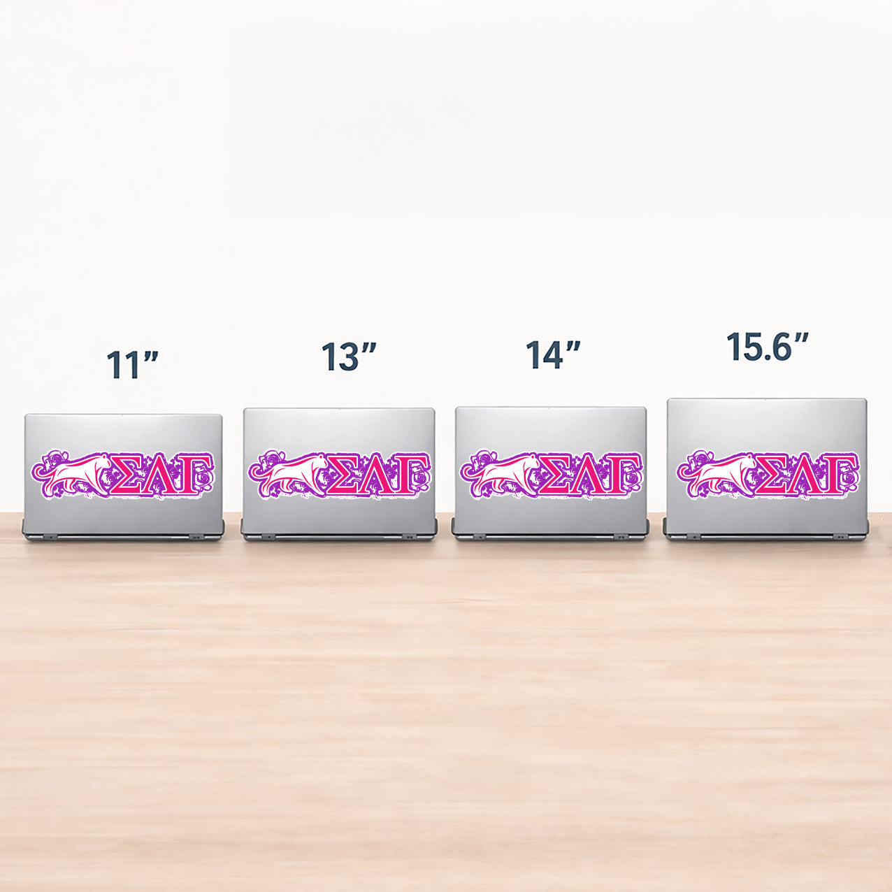 Sigma Lambda Gamma Laptop Jumbo Sticker/Decal