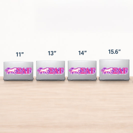 Sigma Lambda Gamma Laptop Jumbo Sticker/Decal