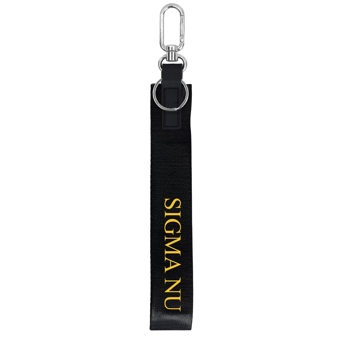 Sigma Nu Fraternity Keychain- Hands-Free Lanyard Style