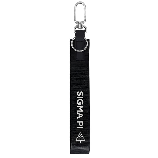 Sigma Pi Fraternity Keychain- Hands-Free Lanyard Style