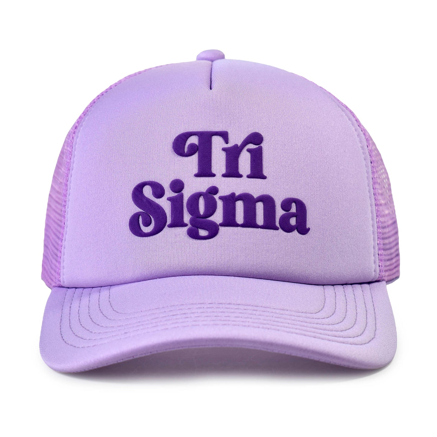 Sigma Sigma Sigma Baseball Cap, Mesh Trucker-Style Hat