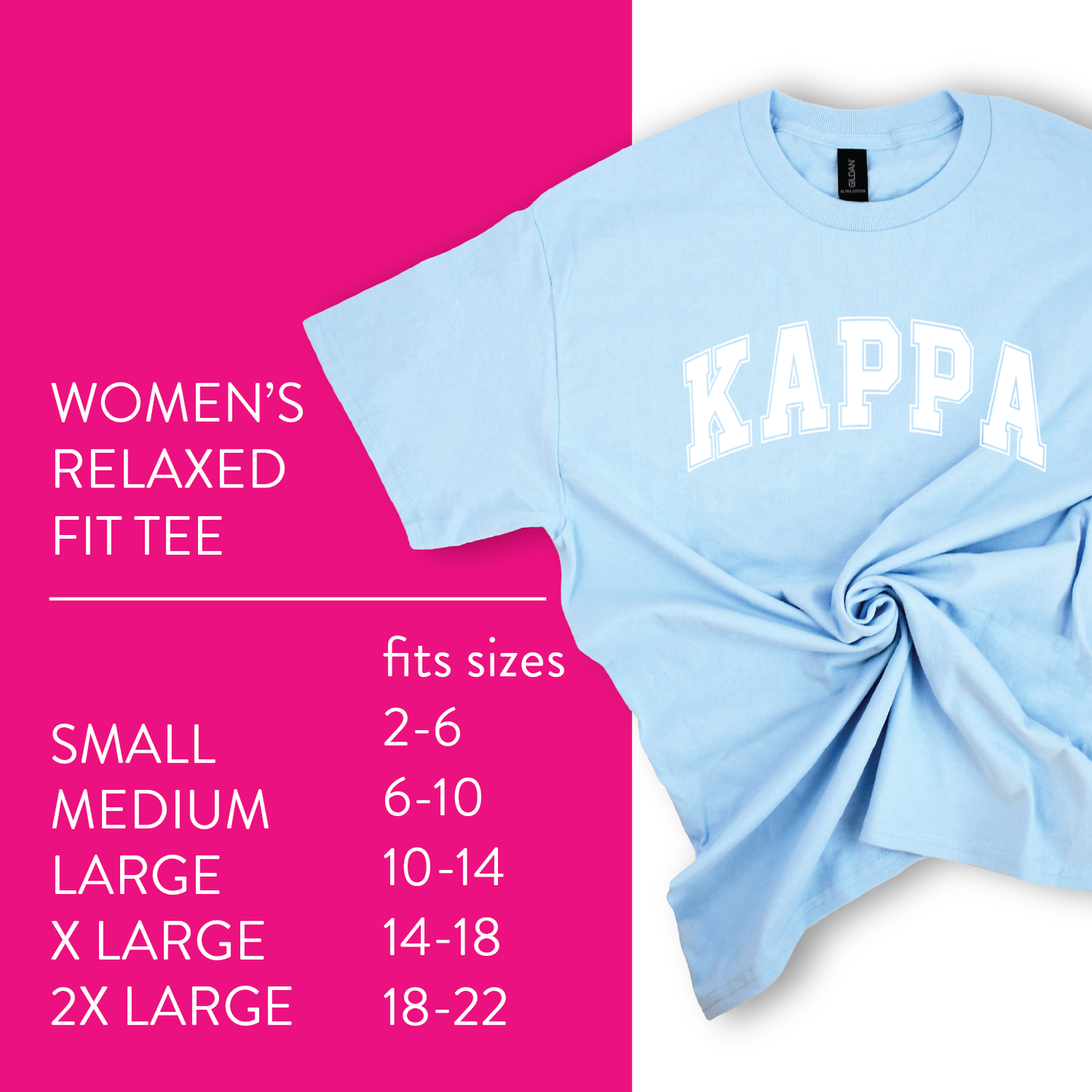 Alpha Xi Delta Sorority T-Shirt- Varsity Design