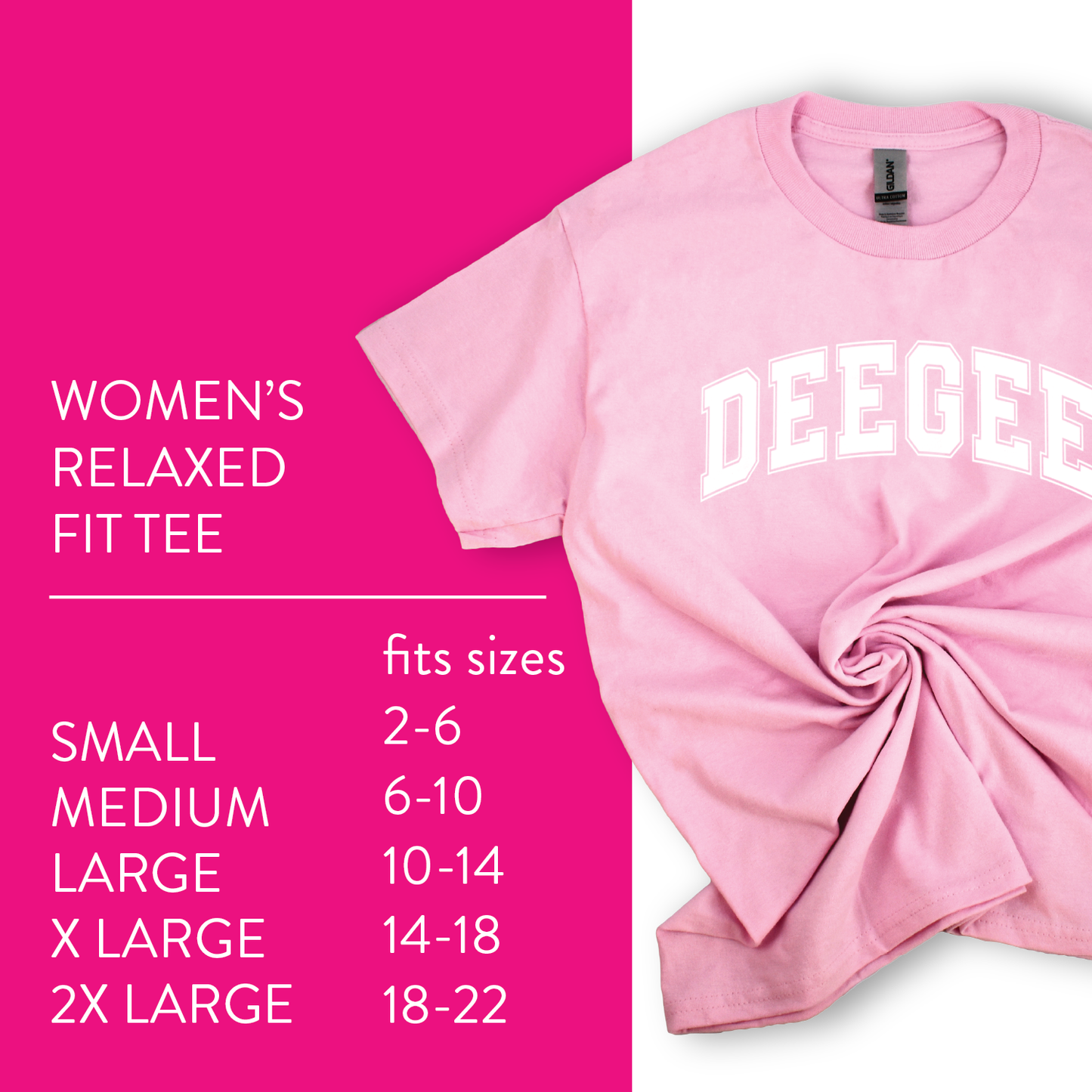 Delta Gamma Sorority T-Shirt- Varsity Design