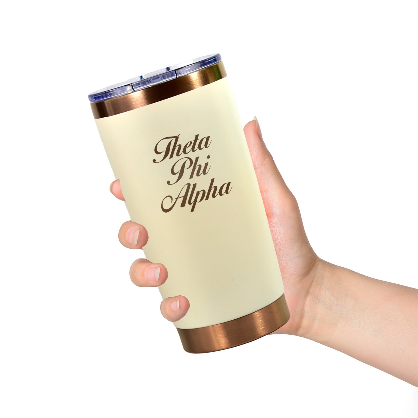 Theta Phi Alpha 20 oz. Insulated Tumbler with Sorority Name