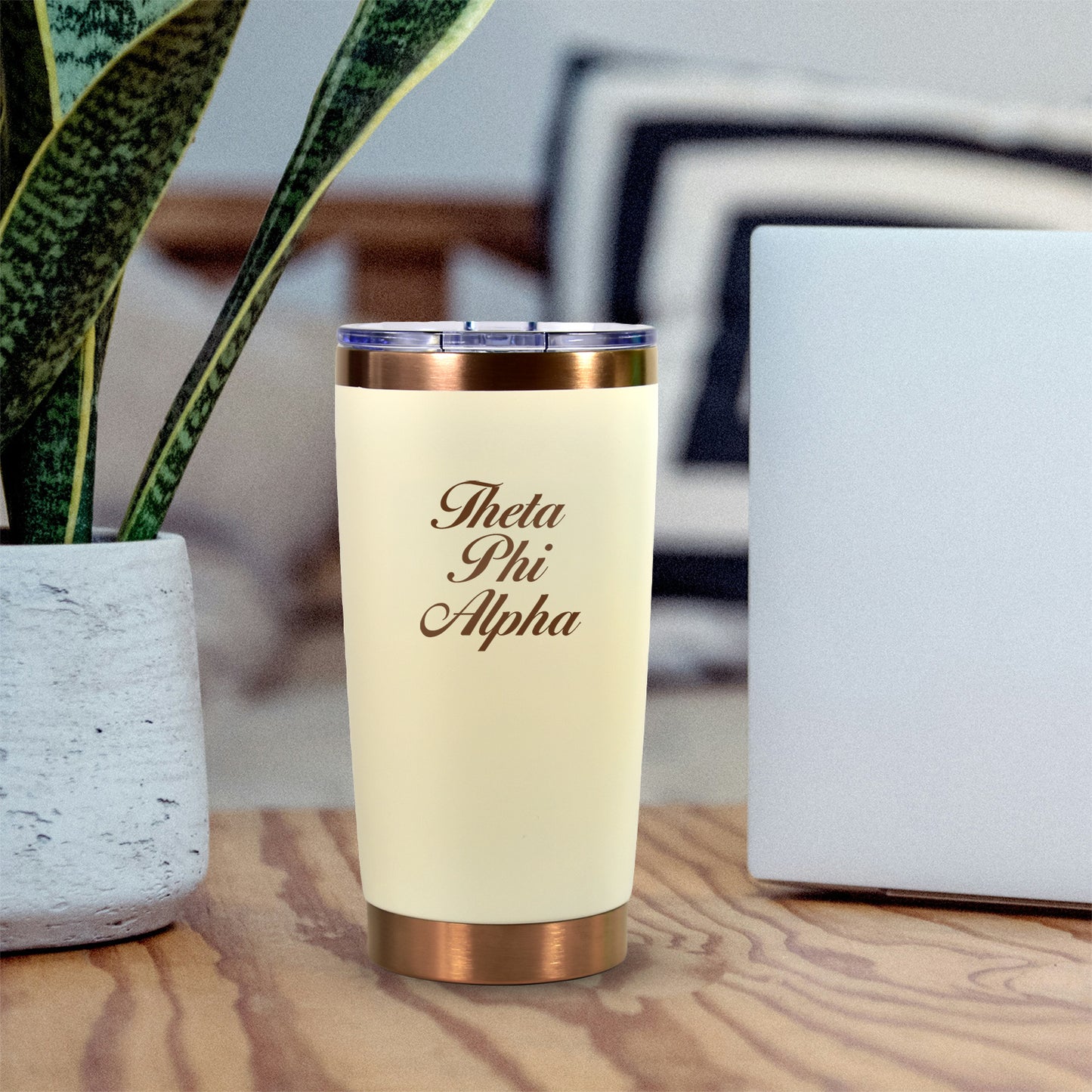 Theta Phi Alpha 20 oz. Insulated Tumbler with Sorority Name