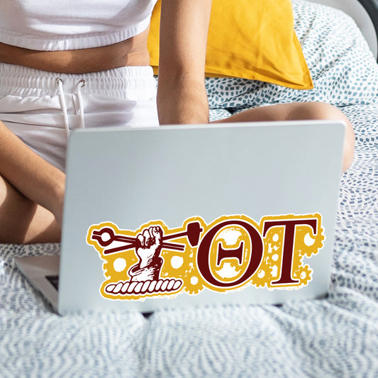 Theta Tau Laptop Jumbo Sticker/Decal