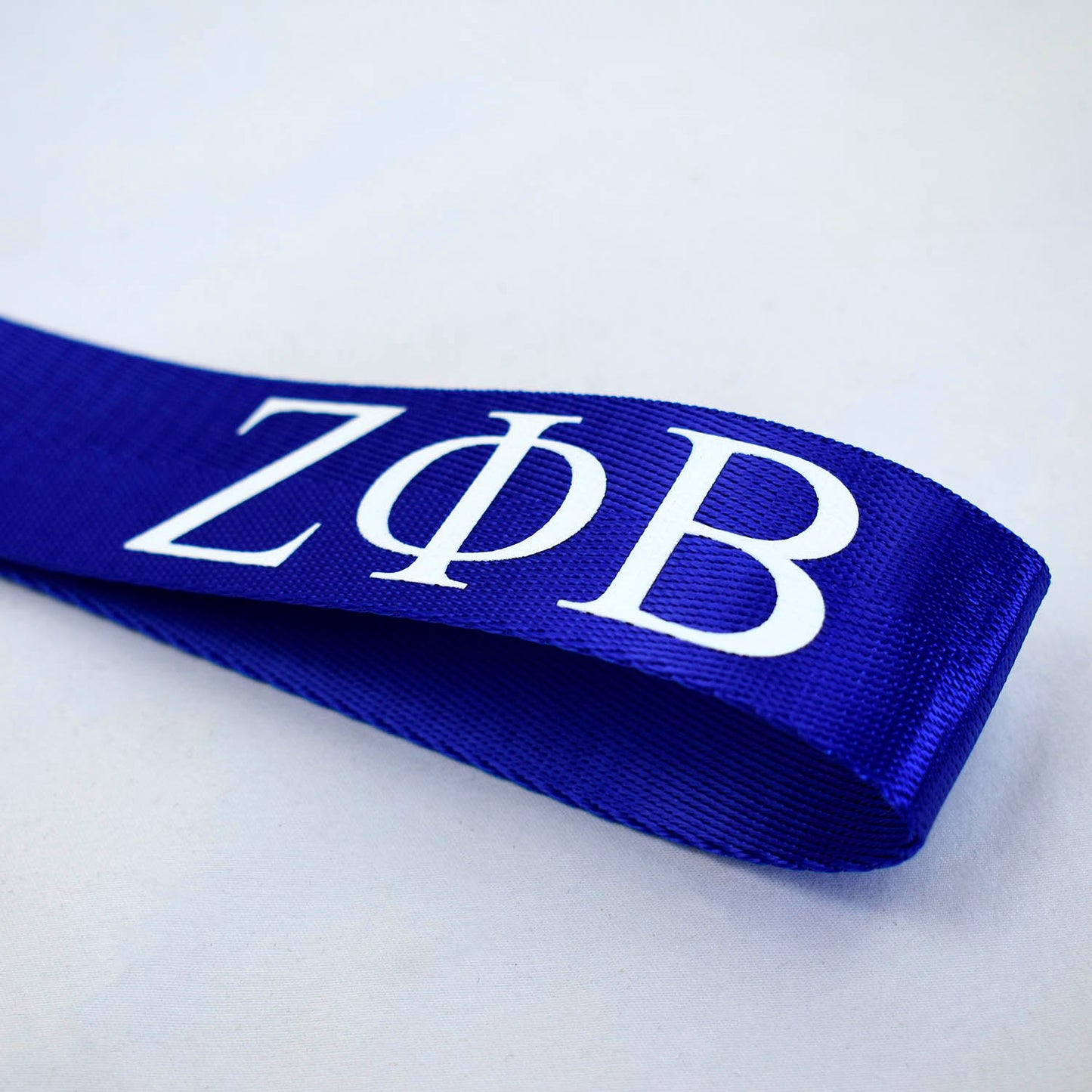 Zeta Phi Beta Keychain- Hands-Free Wristlet Lanyard Style