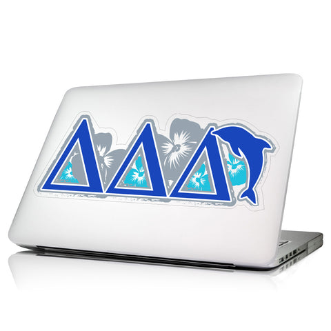 Delta Delta Delta <br>11.75 x 5.5 Laptop Skin/Wall Decal