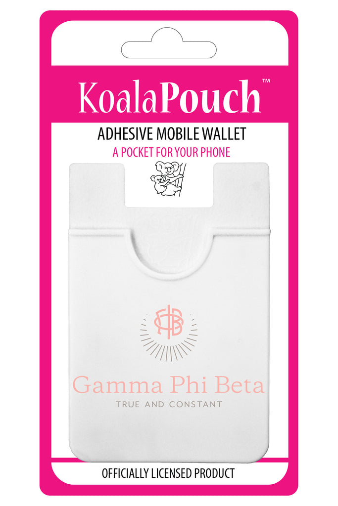 Gamma Phi Beta Koala Pouch - Logo Design