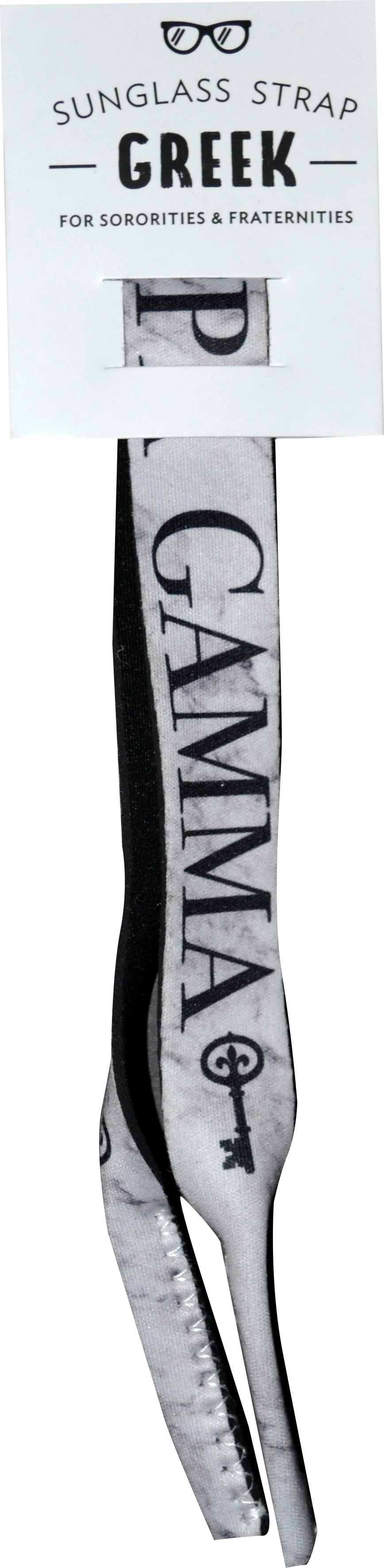 Kappa Kappa Gamma Sunglass Strap Packaging- Croakie