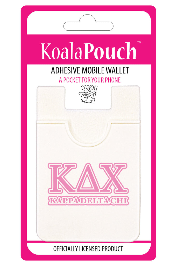 Kappa Delta Chi Koala Pouch - Greek Letters Design - Phone Wallet