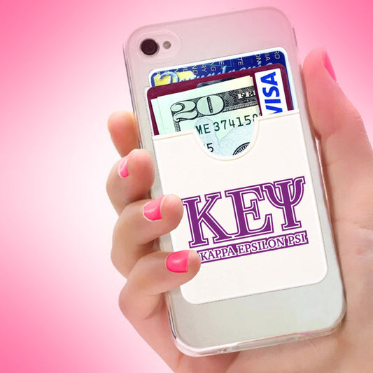 Kappa Epsilon Psi Koala Pouch - Greek Letters Design - Phone Wallet