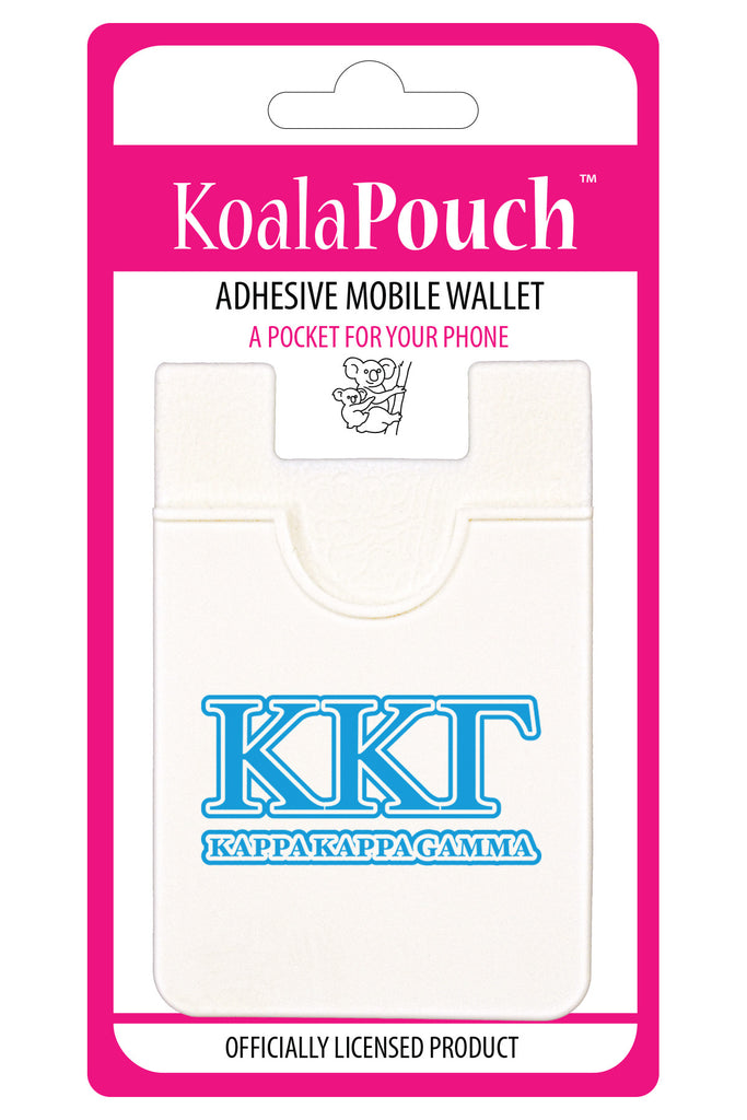 Kappa Kappa Gamma Koala Pouch - Greek Letters Design - Phone Wallet