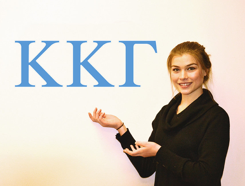 Kappa Kappa Gamma <br> Jumbo Letter Decals