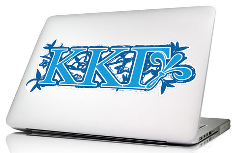 Kappa Kappa Gamma<br>11.75 x 4.75 Laptop Skin/Wall Decal