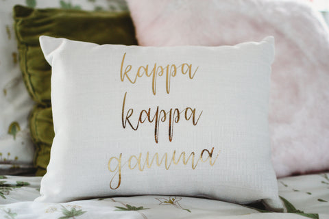 Kappa Kappa Gamma Throw Pillow