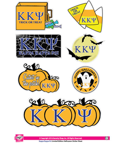 Kappa Kappa Psi Halloween Stickers