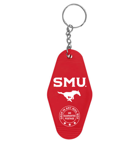 Southern Methodist University Keychain