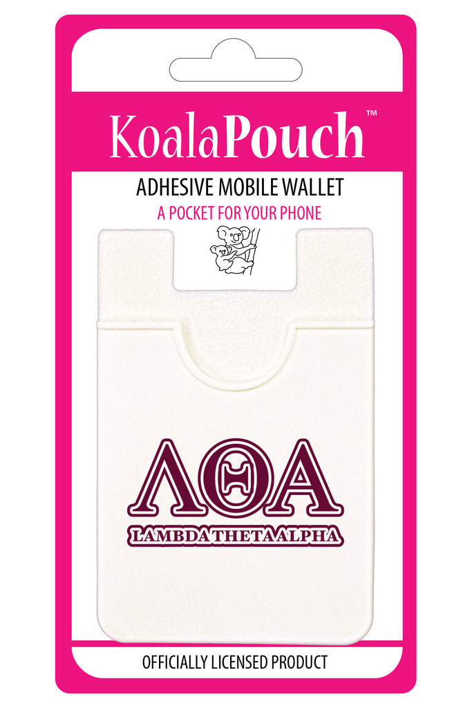 Lambda Theta Alpha Koala Pouch - Greek Letters Design - Phone Wallet