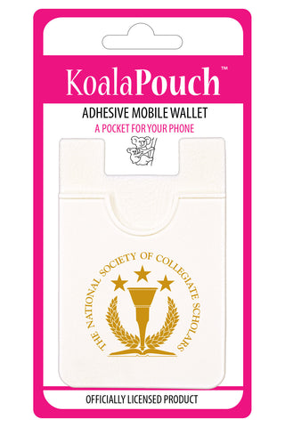 National Society of Collegiate Scholars Koala Pouch - Logo Design - Phone Wallet