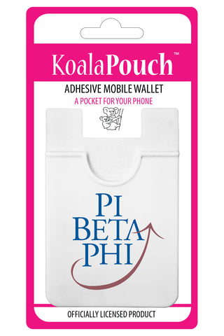 Pi Beta Phi Koala Pouch - Logo Design - Phone Wallet
