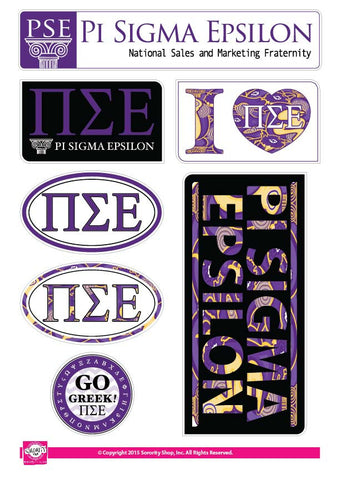 Pi Sigma Epsilon<br> Lifestyle Stickers