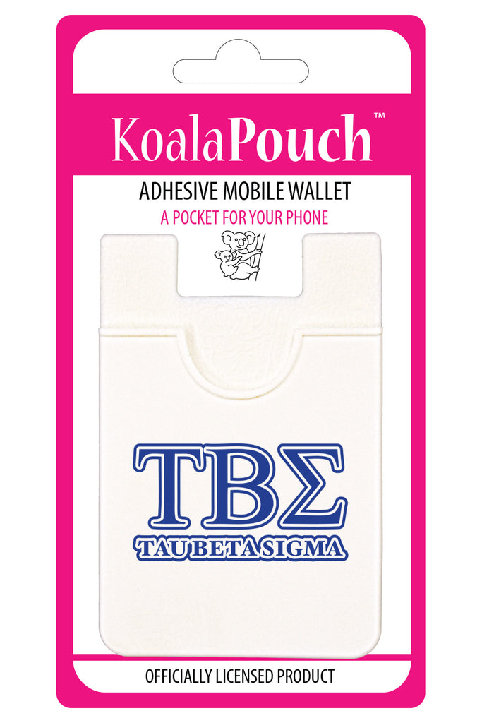 Tau Beta Sigma Koala Pouch - Greek Letters Design - Phone Wallet