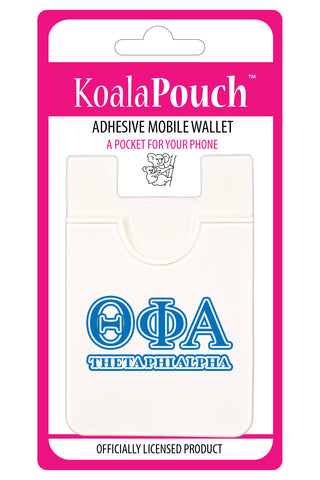 Theta Phi Alpha Koala Pouch - Greek Letters Design - Phone Wallet