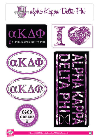 Alpha Kappa Delta Phi <br> Lifestyle Stickers