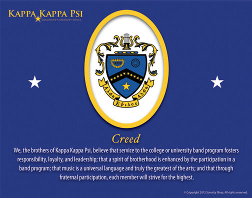 Kappa Kappa Psi <br> Tribute Poster
