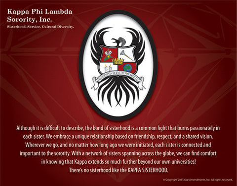 Kappa Phi Lambda <br> Tribute Poster