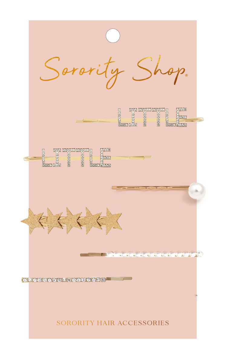 Sorority Little Hair Clips