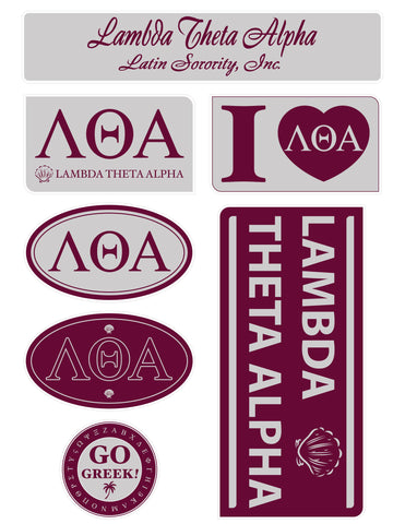 Lambda Theta Alpha <br> Lifestyle Stickers