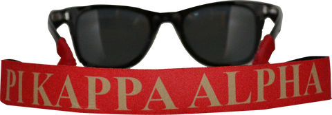 Pi Kappa Alpha Sunglass Strap - Croakie